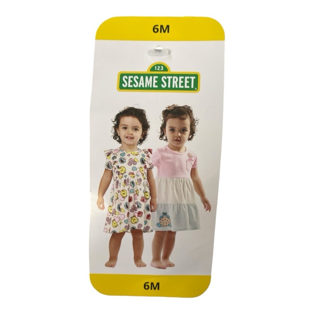 ♥️Seasme Street♥️ Dress and Diaper set size 6 m - Picture 4 of 13
